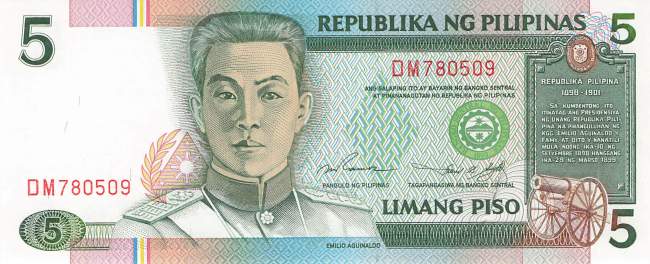 Philippinen 5 Piso 1995 p180